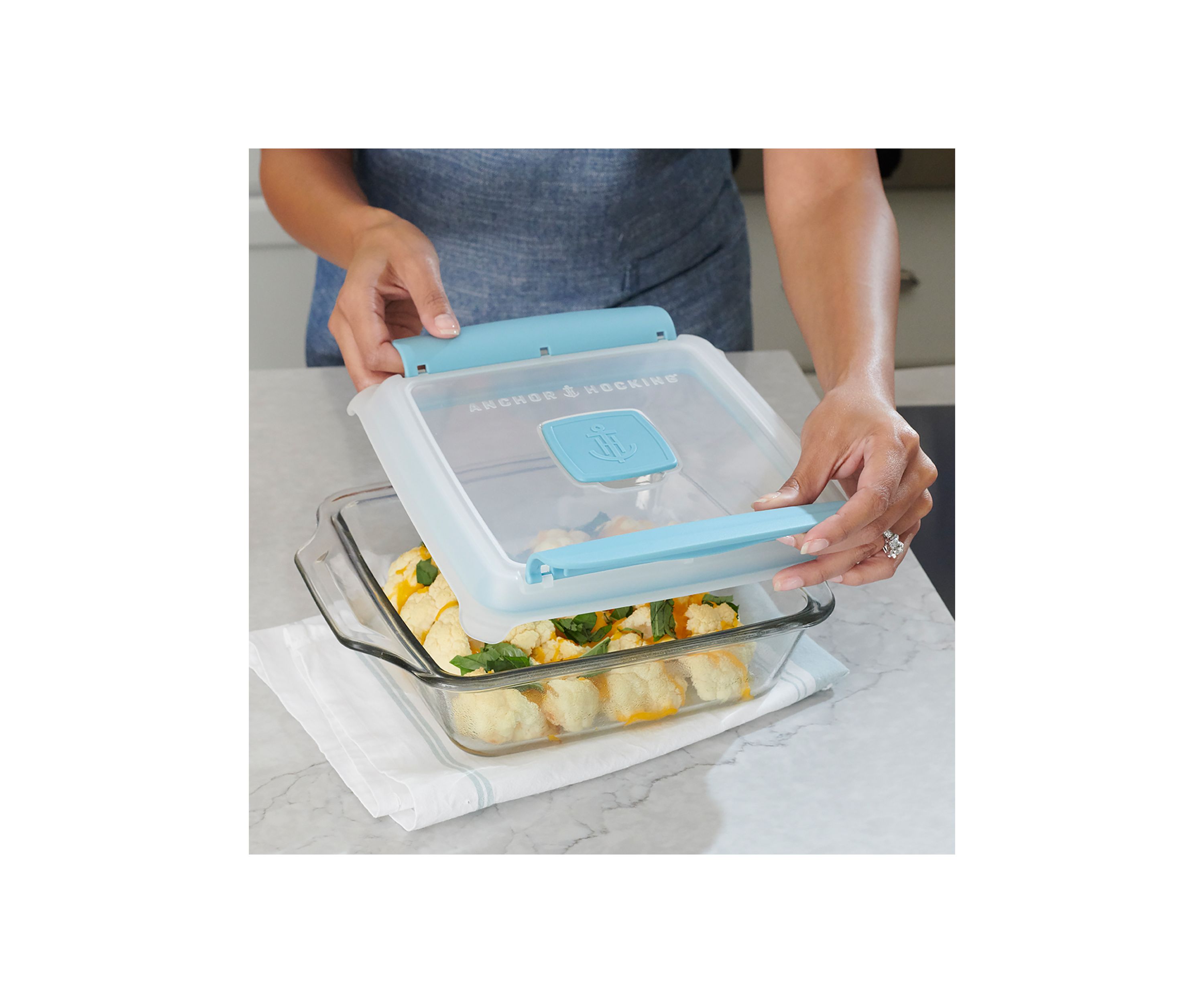 8" Square Snap Lock Baking Dish