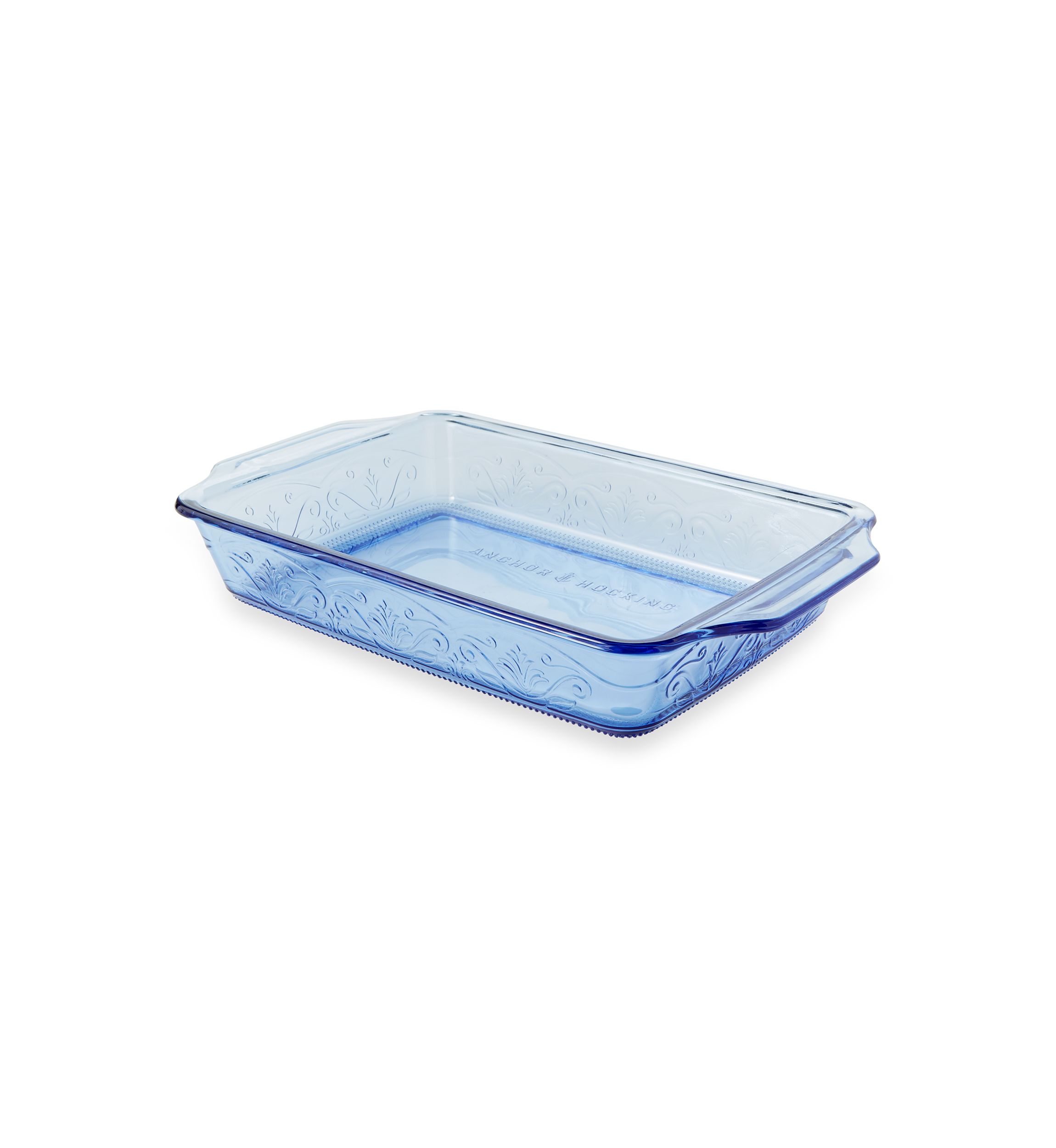 Laurel Embossed Glass 9" x 13" Baking Dish