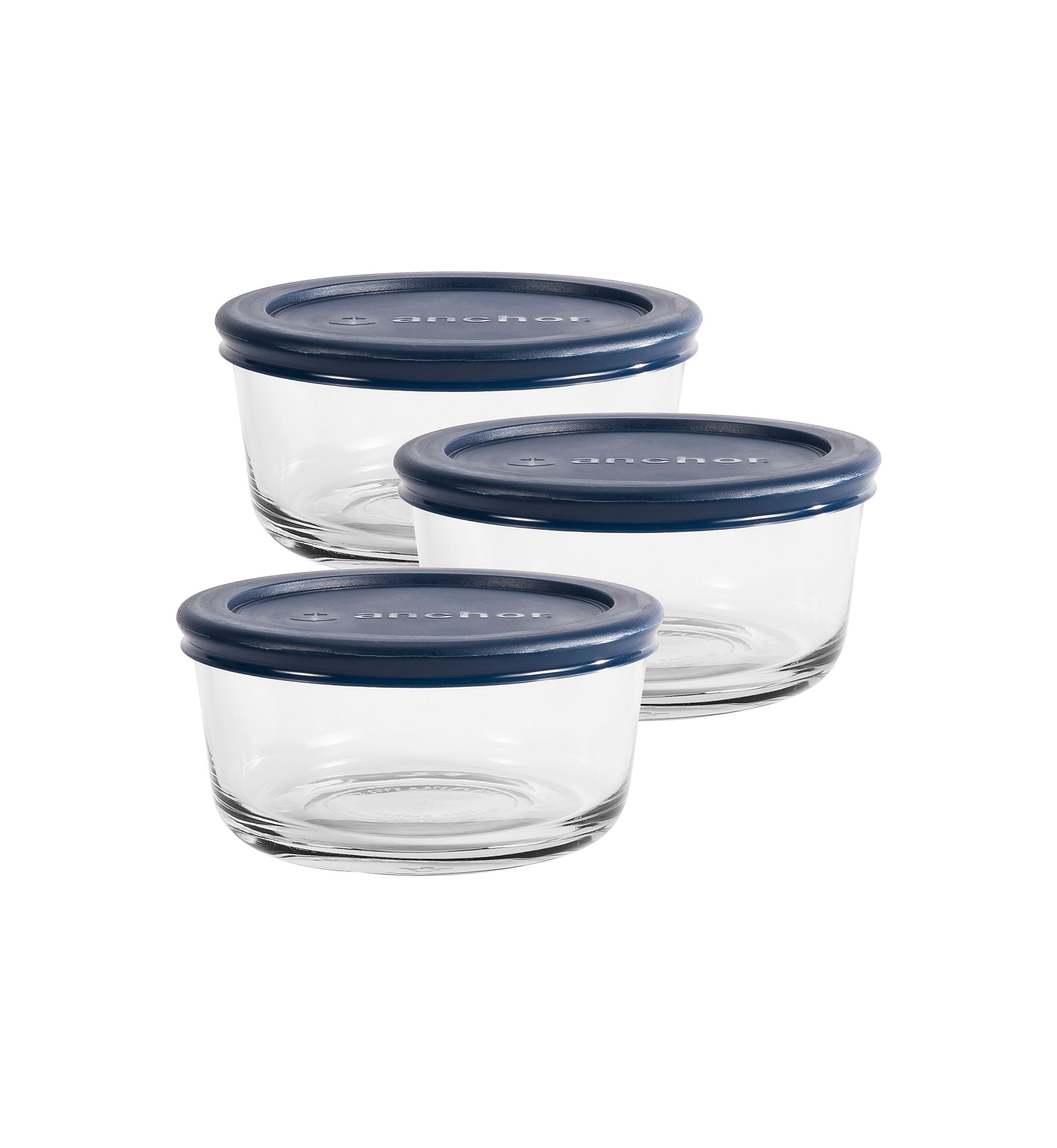 3-Piece Food Storage Set with SnugFit™ Lids