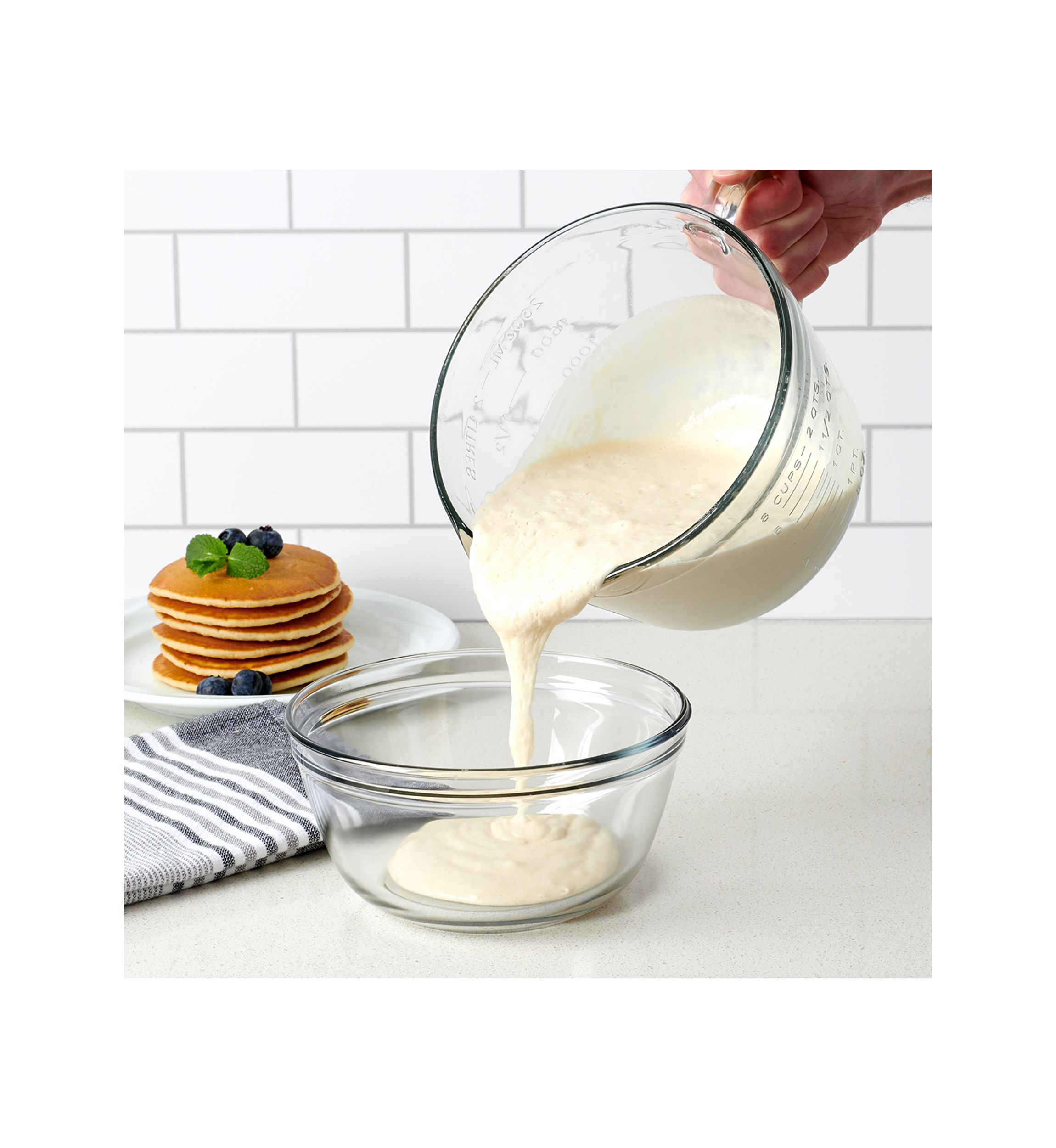 2 Quart Batter Bowl with Lid
