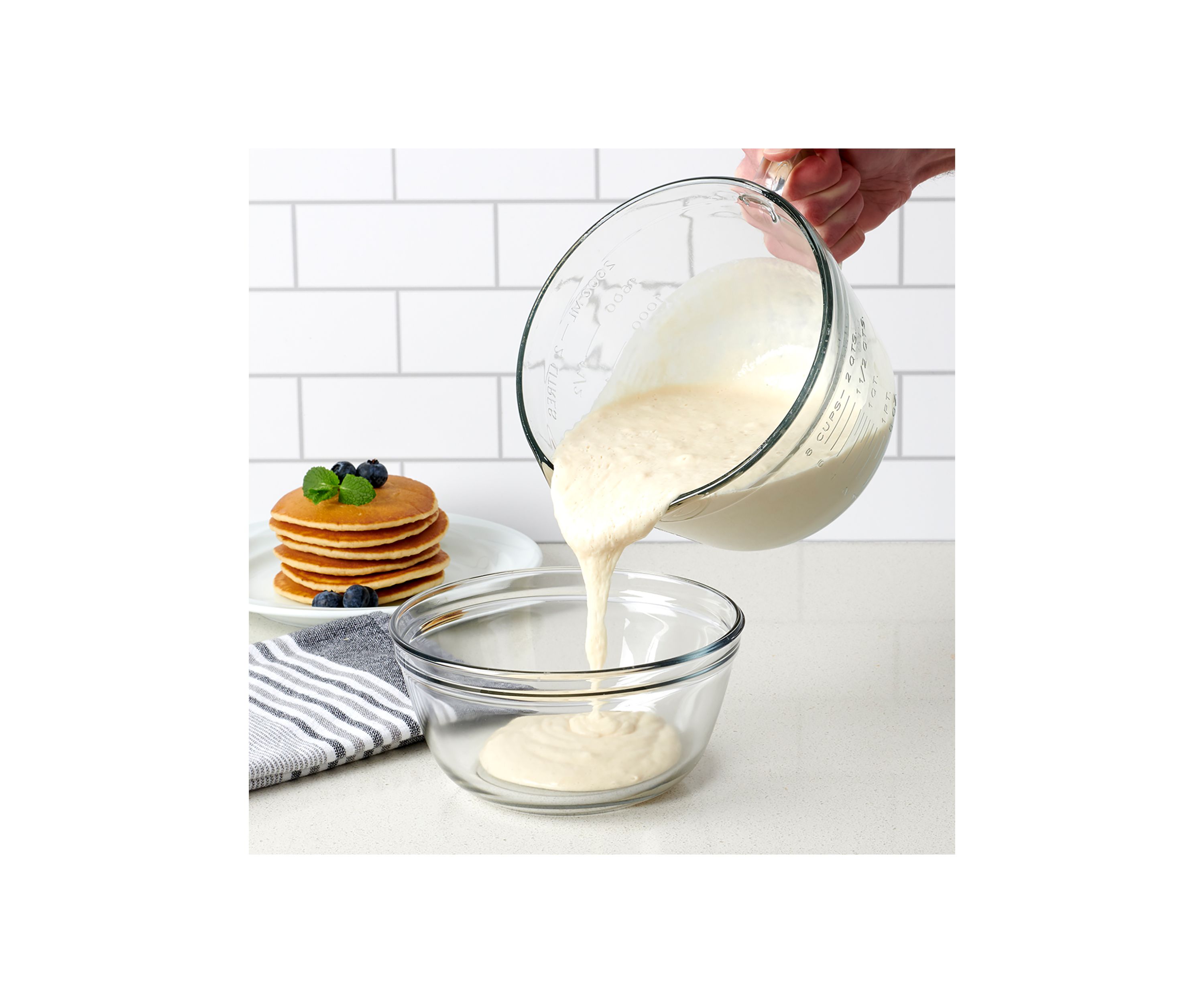 2 Quart Batter Bowl with Lid