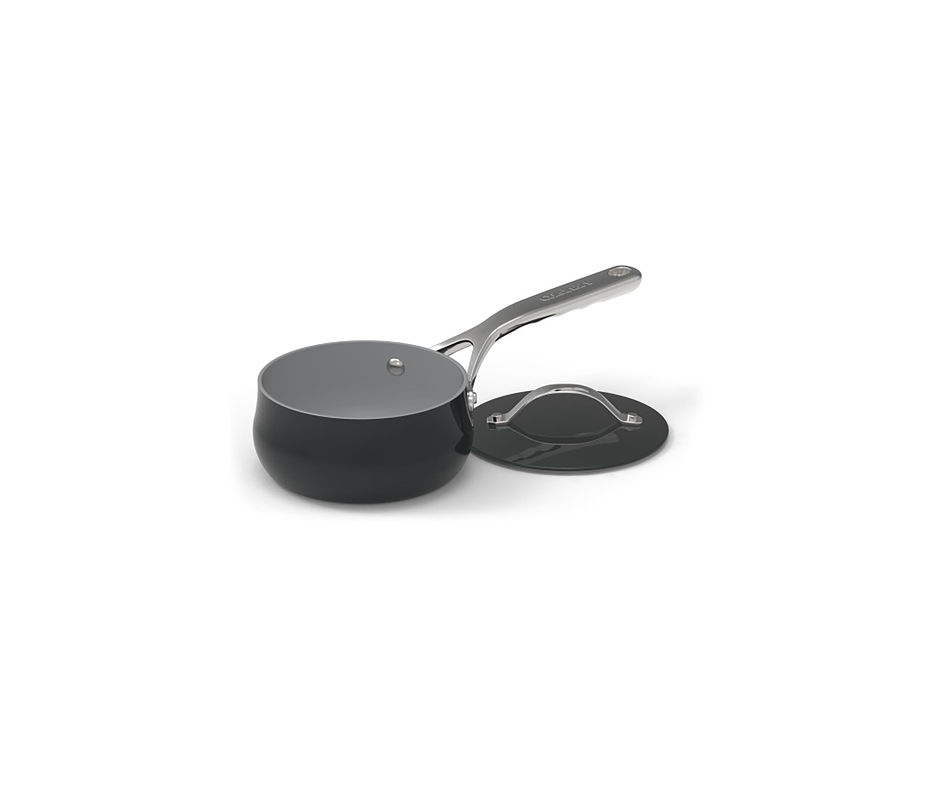 1 Quart Culinary Collection Black Sauce Pan with Cover