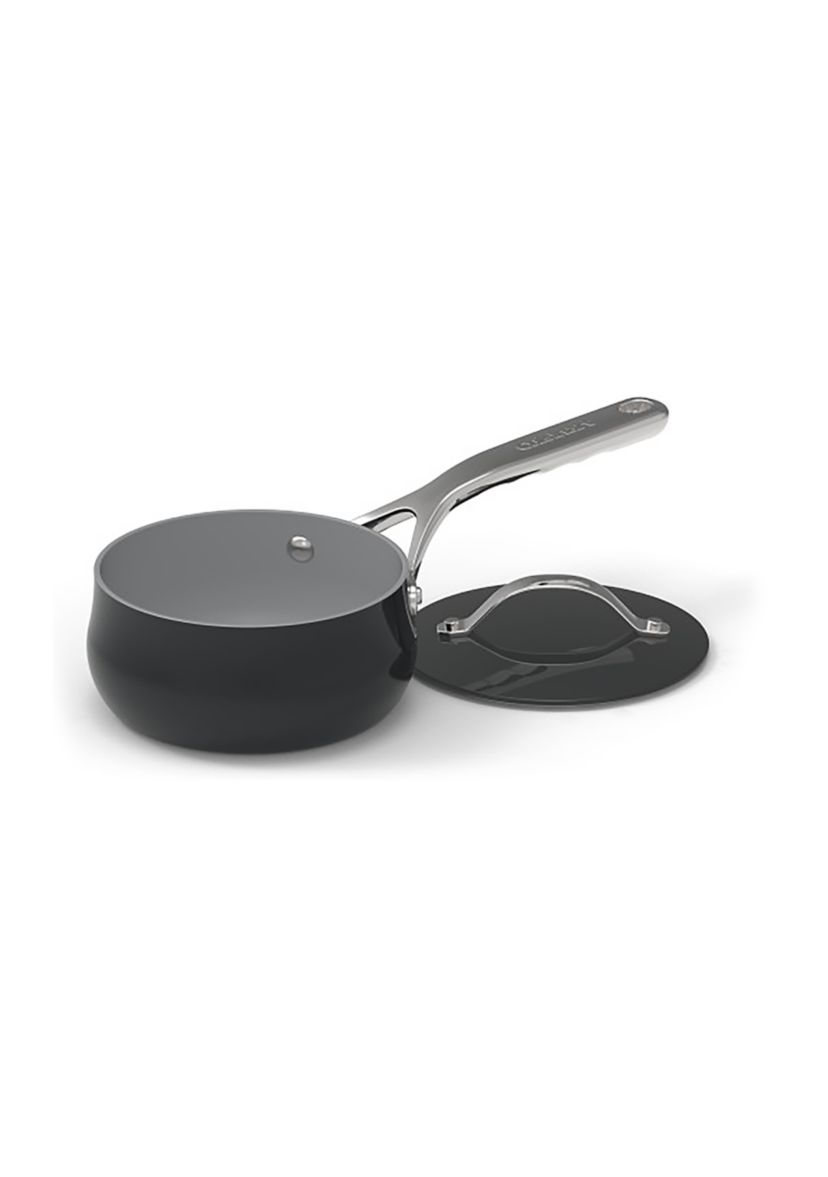 1 Quart Culinary Collection Black Sauce Pan with Cover