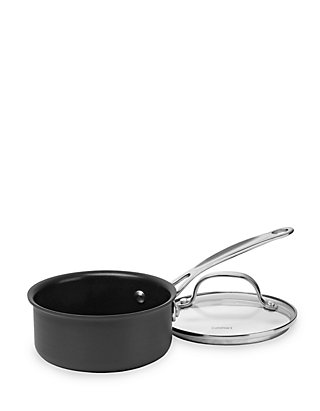 Cuisinart Hard Anodized 1 Quart Sauce Pan With Cover 