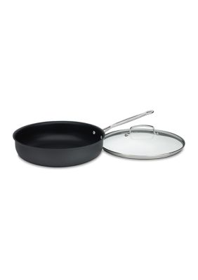 Cuisinart Anodized Non-Stick 12" Deep Fry Pan with Cover