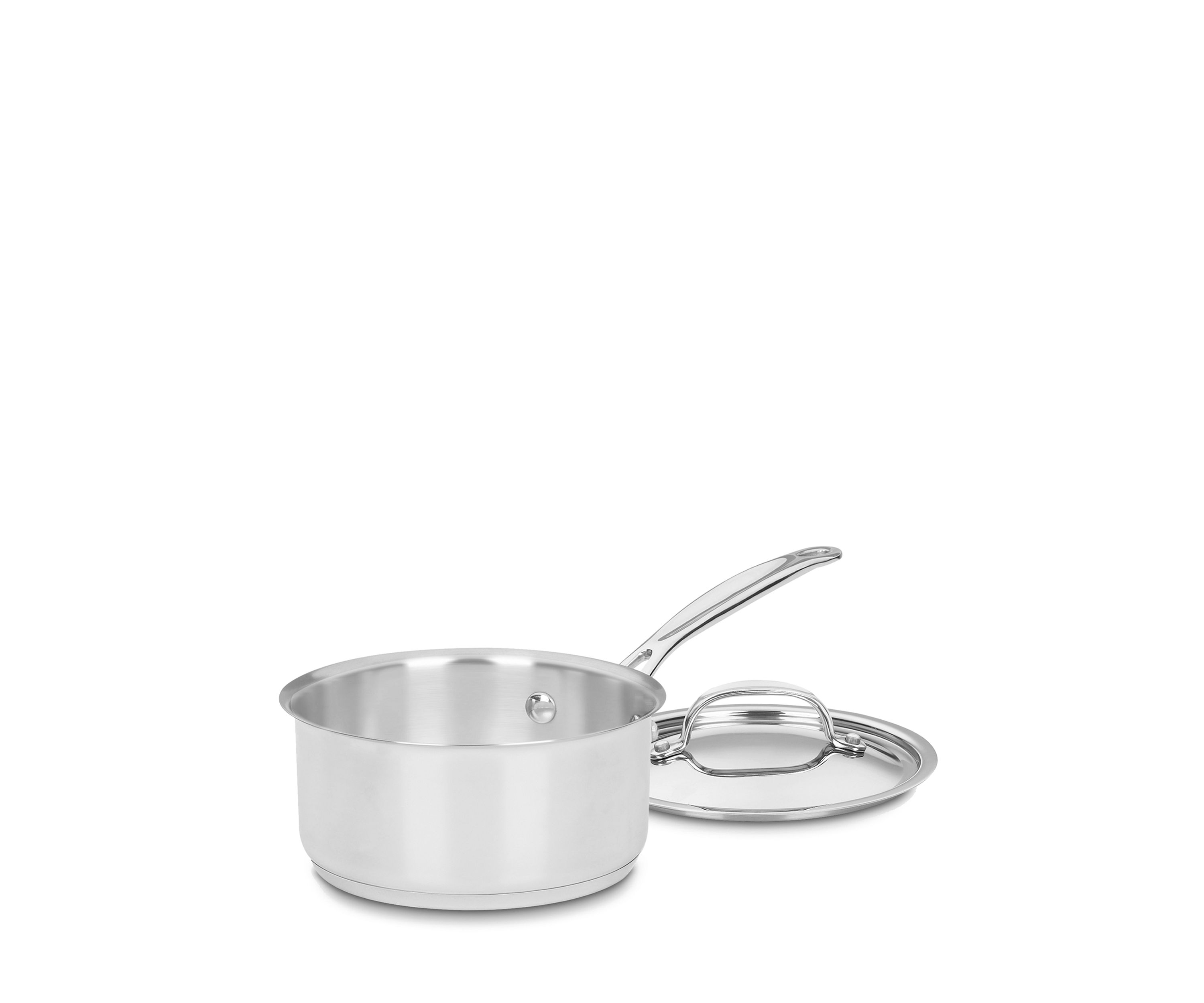 Chefs Choice Stainless Steel 1.5-qt. Saucepan with Cover