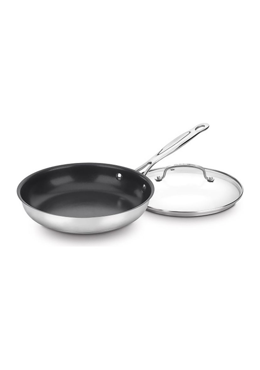 Chefs Classic 8" Stainless Steel Nonstick Skillet 