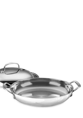 Cuisinart Classic 12 Stainless Steel Everyday Pan With Cover