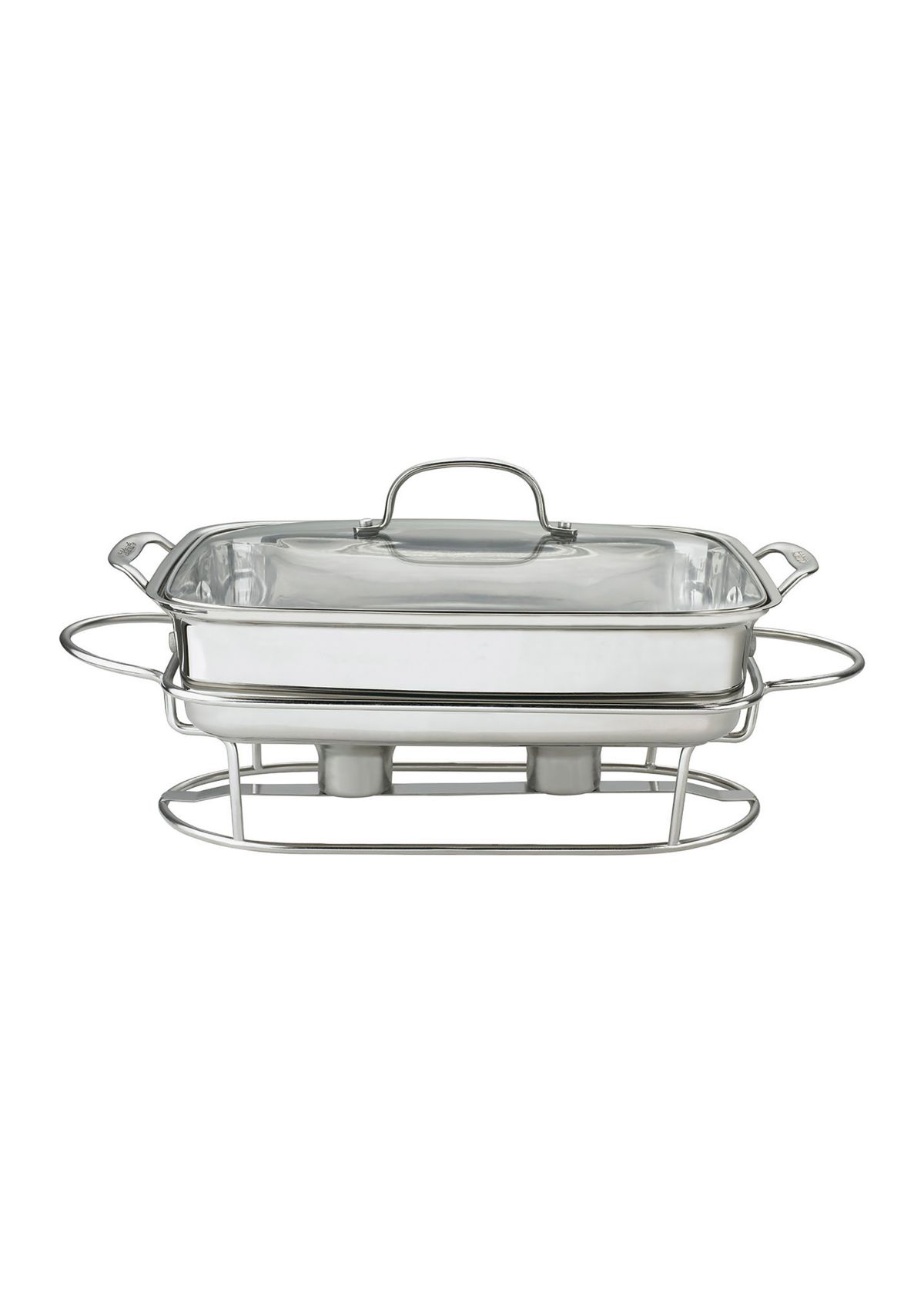  Classic Entertaining Stainless Rectangular Buffet Server 