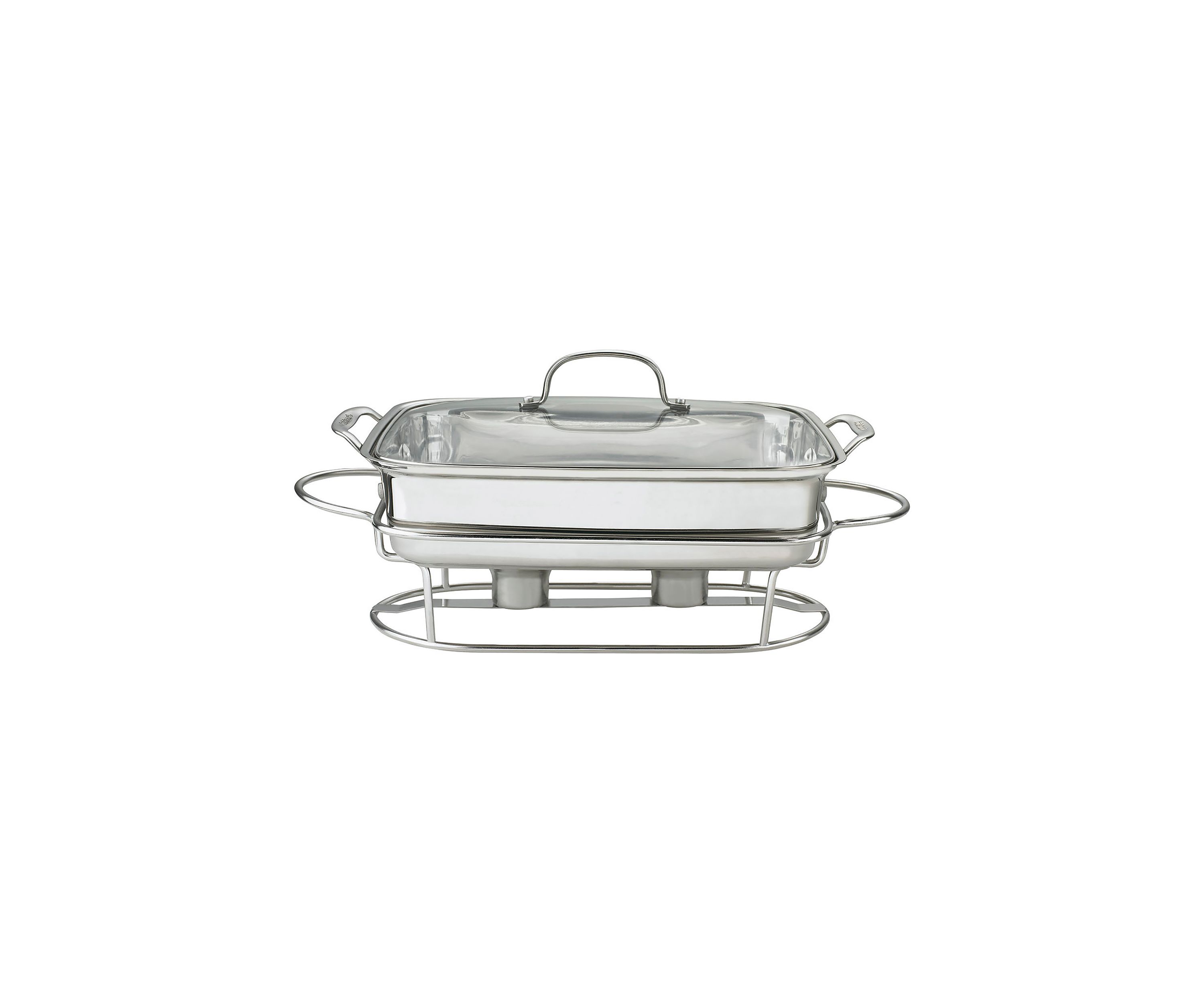  Classic Entertaining Stainless Rectangular Buffet Server 