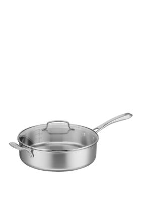 Best Buy: Cuisinart Classic 5.5 Quart Saute Pan with Helper handle and cover  Silver 8333-30H