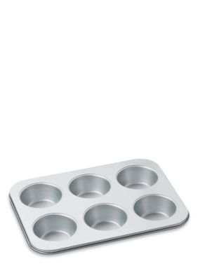 Cuisinart 6 Cup Nonstick Steel Muffin Pan, 3.5 Diameter Cups 