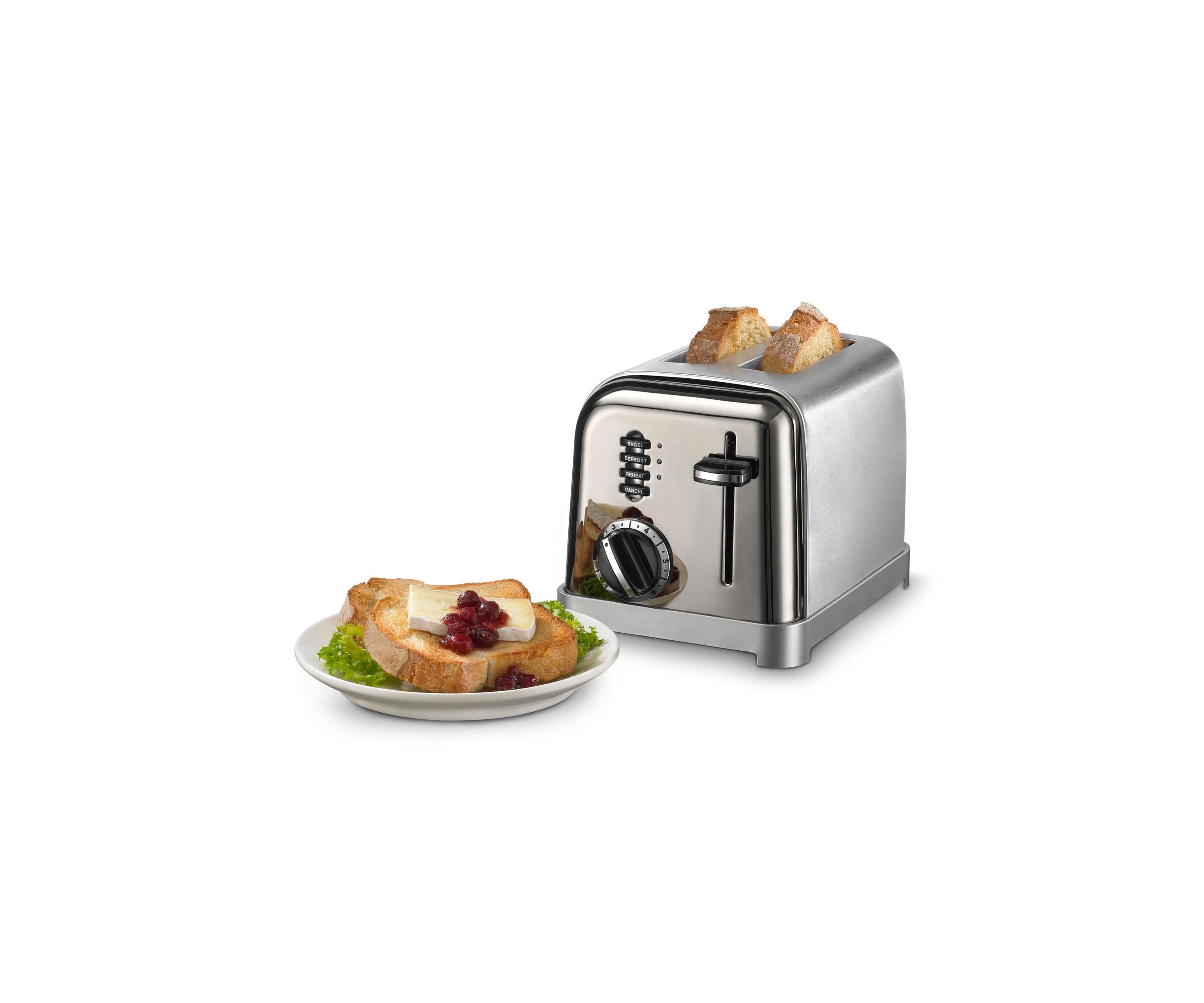  Metal Classic 2 Slice Toaster CPT160