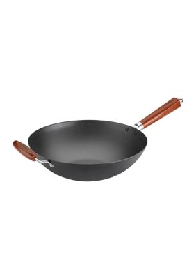Pre Seasoned Wok with Helper Handle