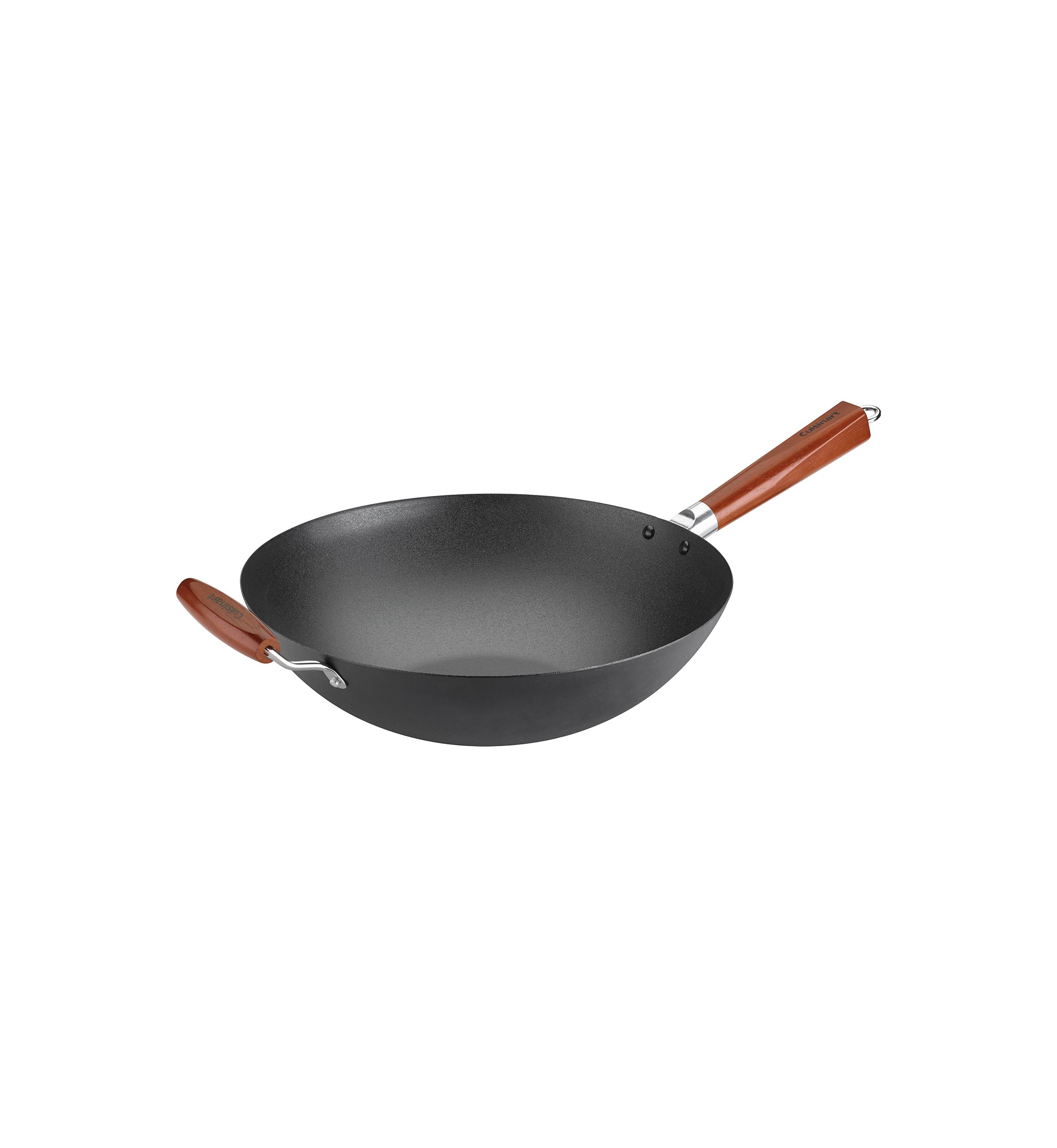 Pre Seasoned Wok with Helper Handle