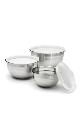 Stainless Steel Mixing Bowls with Lids