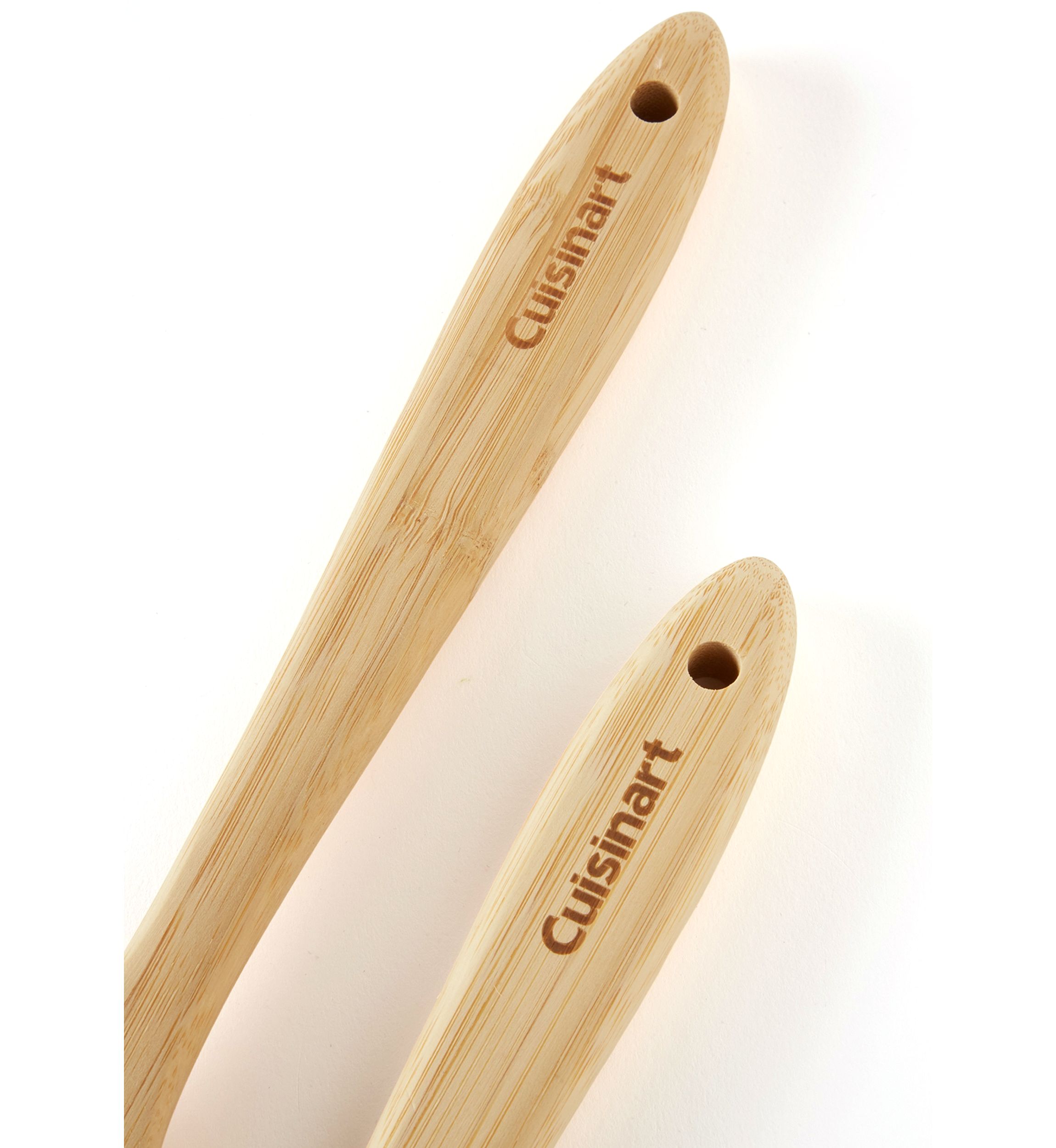 GreenGourmet® Bamboo Slotted and Solid Spoon Set