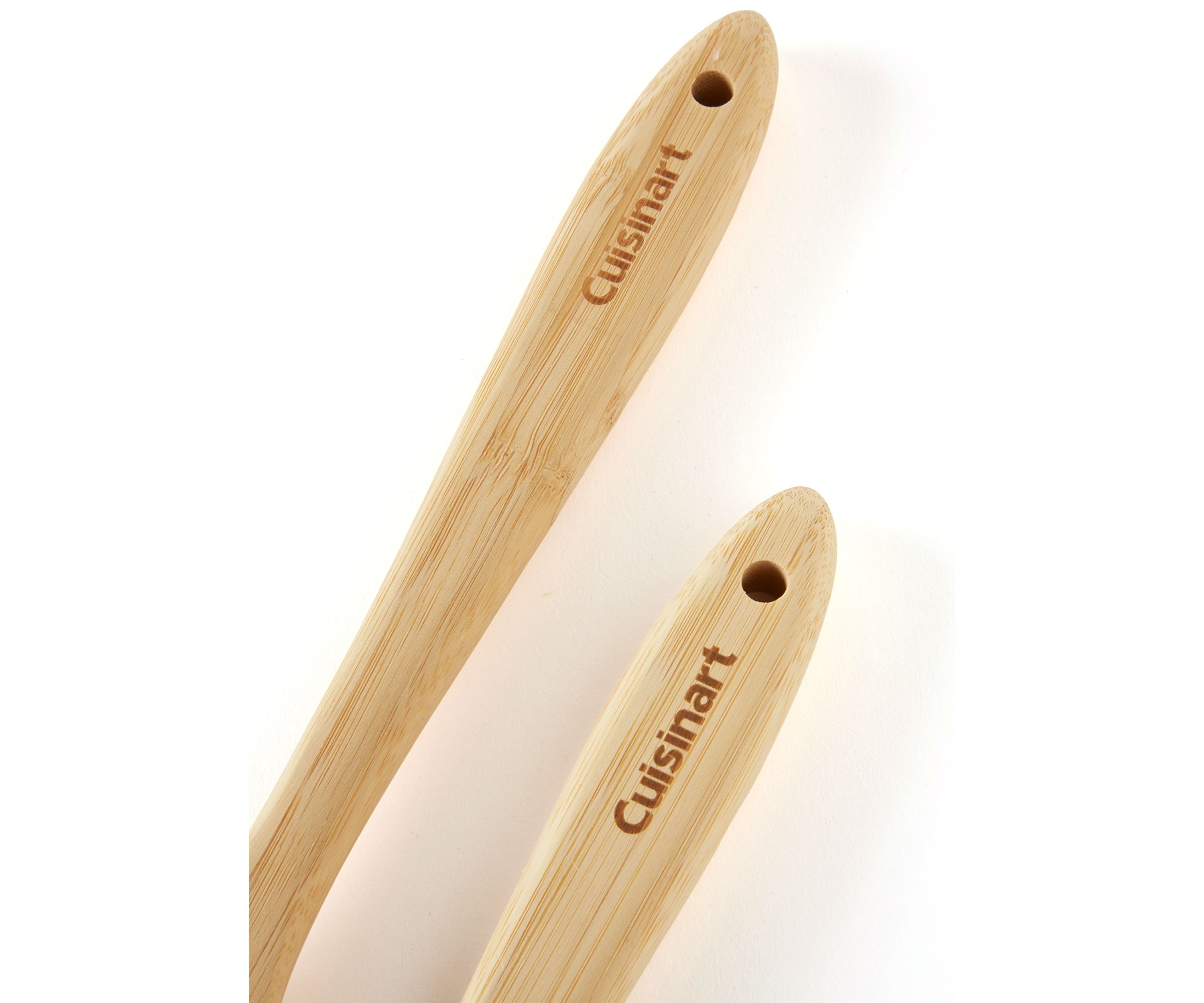 GreenGourmet® Bamboo Slotted and Solid Spoon Set