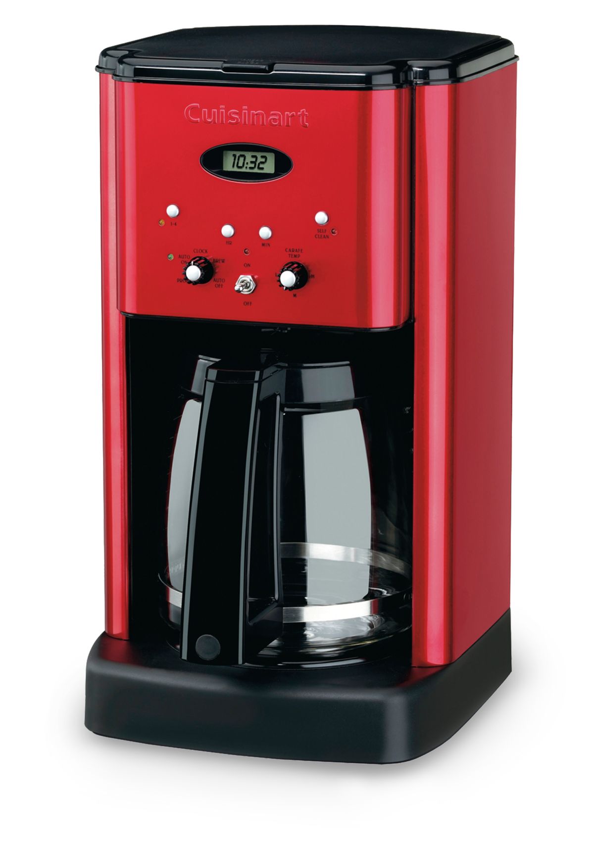 Brew Central 12-Cup Programmable Coffee Maker DCC1200MR - Metalic Red