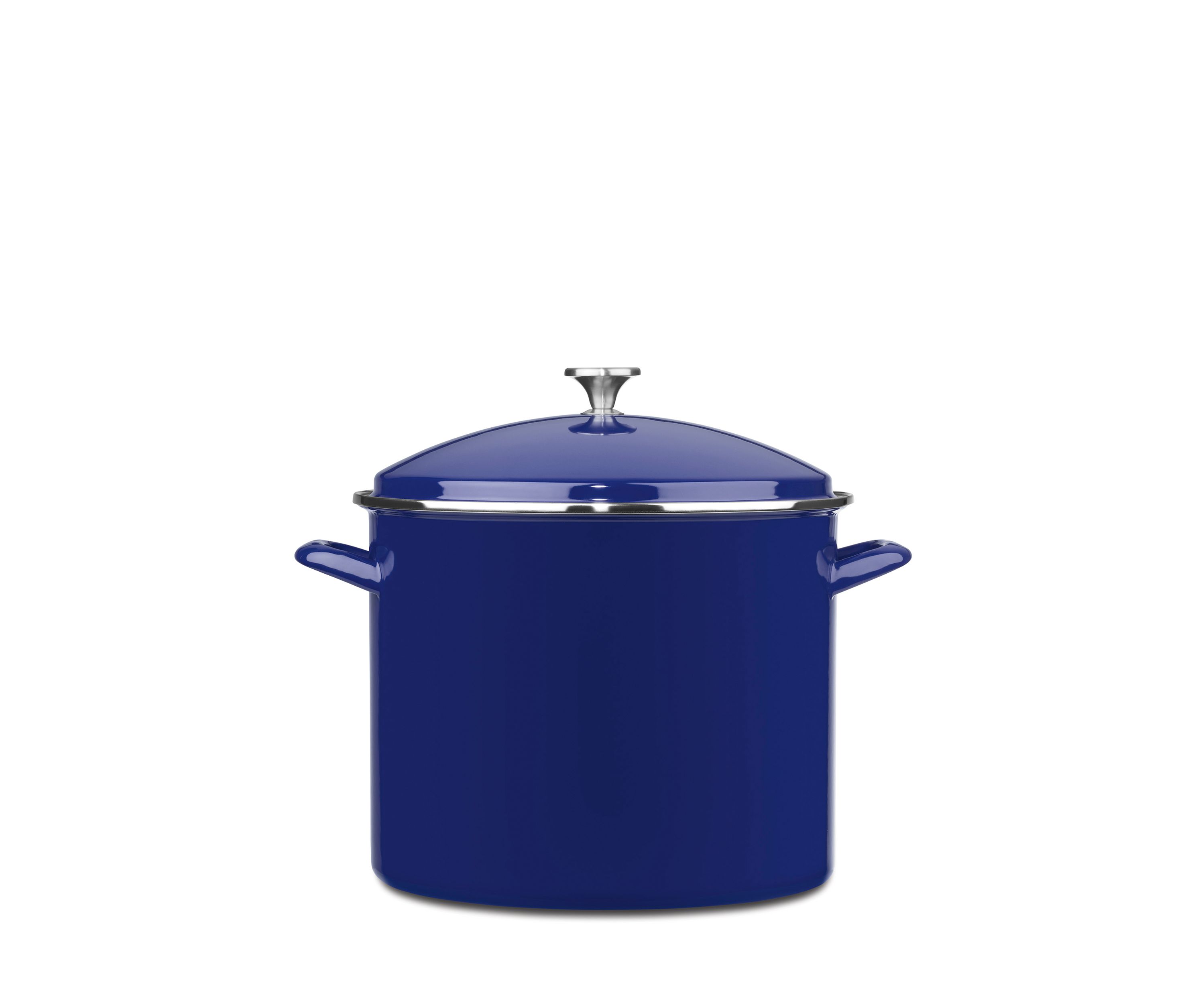 20-qt. Steel and Enamel Stock Pot