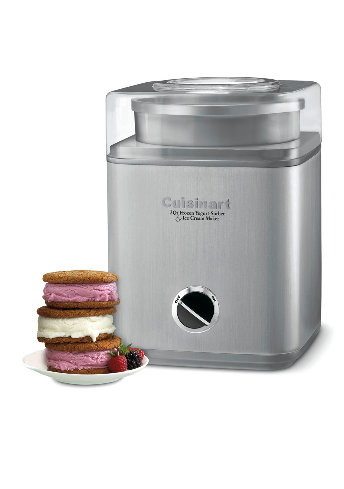 Pure Indulgence 2-qt. Automatic Frozen Yogurt, Sorbet, and Ice Cream Maker - ICE30BC