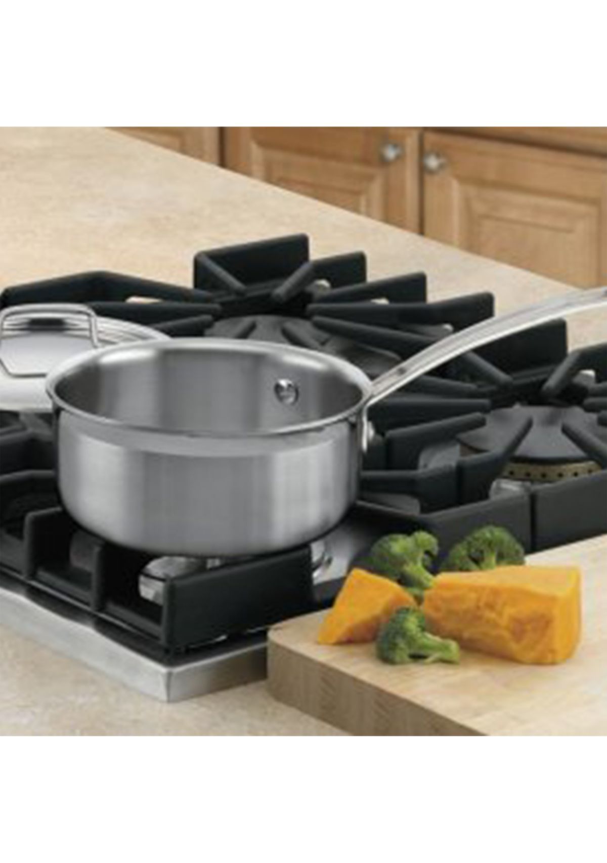 Multiclad Pro Tri-Ply Stainless 1.5 Quart Saucepan with Cover