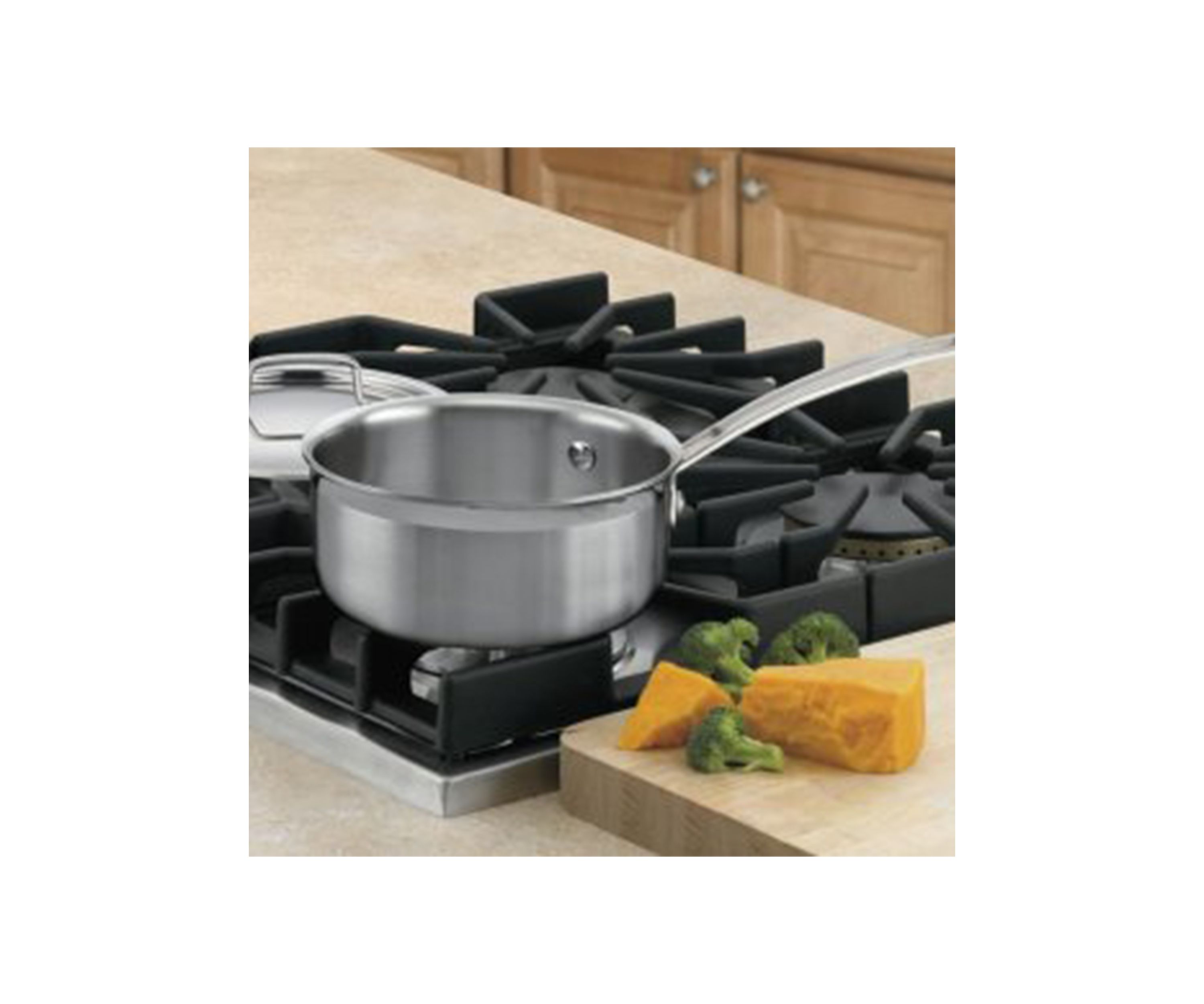 Multiclad Pro Tri-Ply Stainless 1.5 Quart Saucepan with Cover