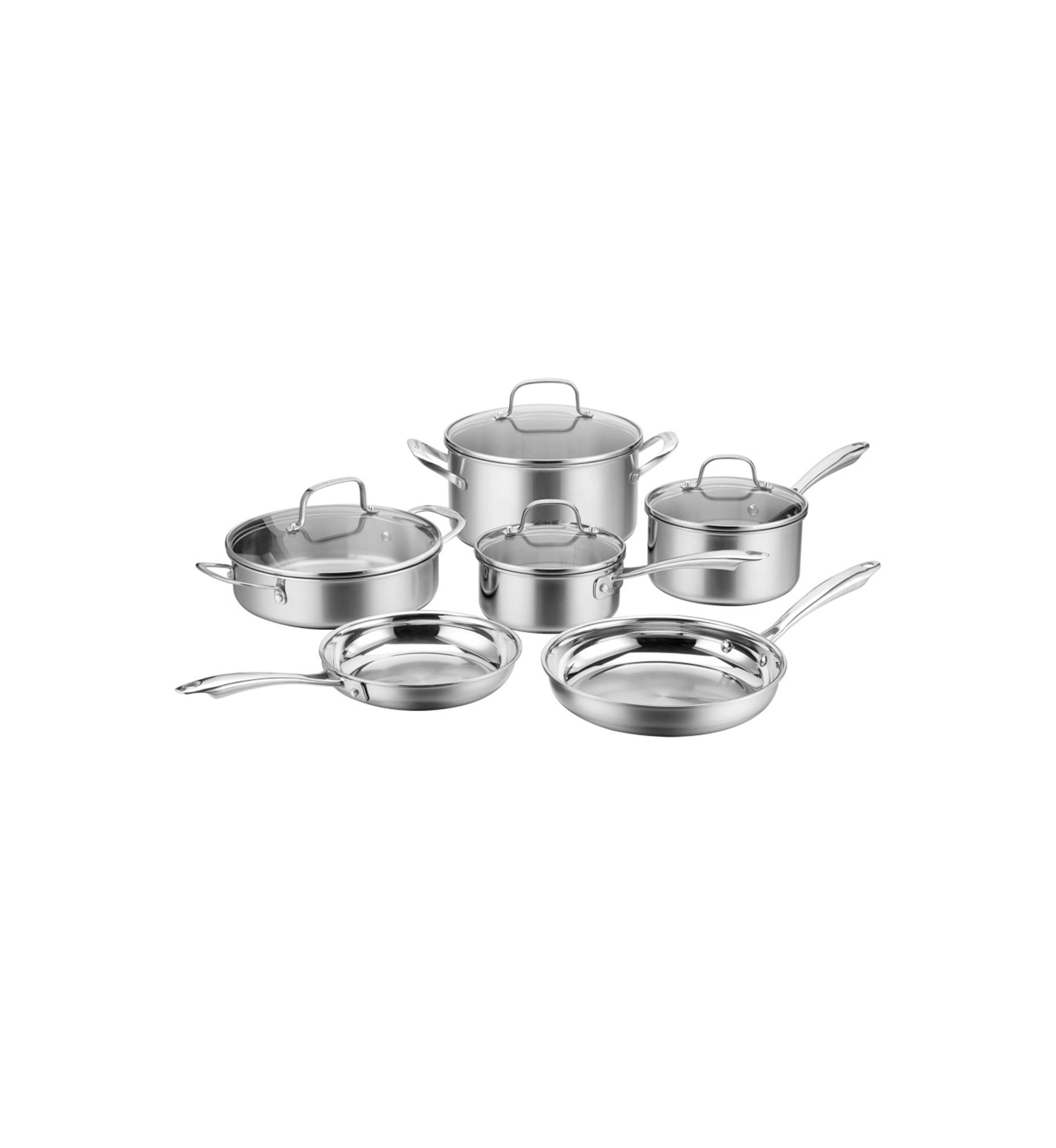 Classic Tri-Ply 10-Piece Cookware Set