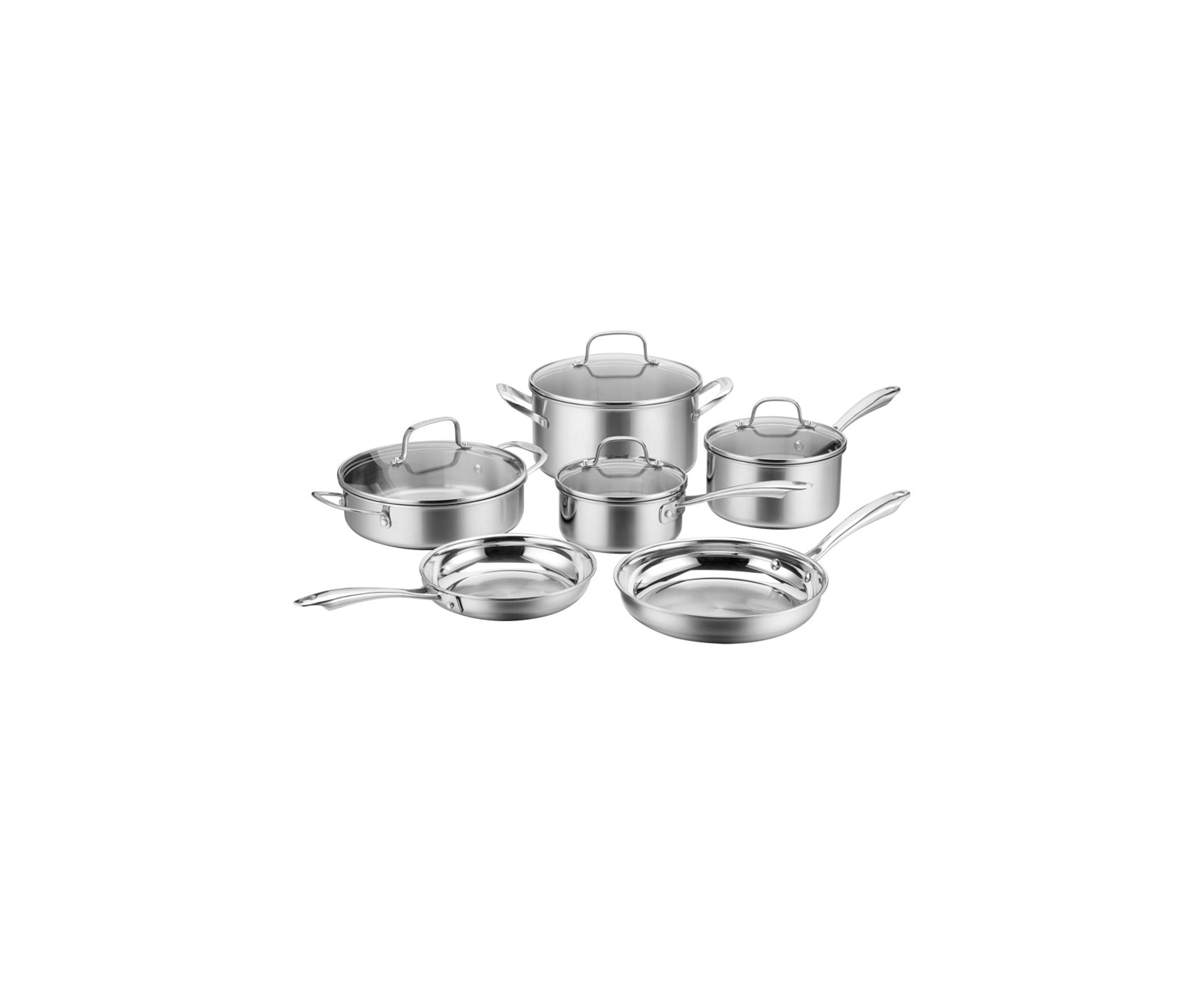 Classic Tri-Ply 10-Piece Cookware Set