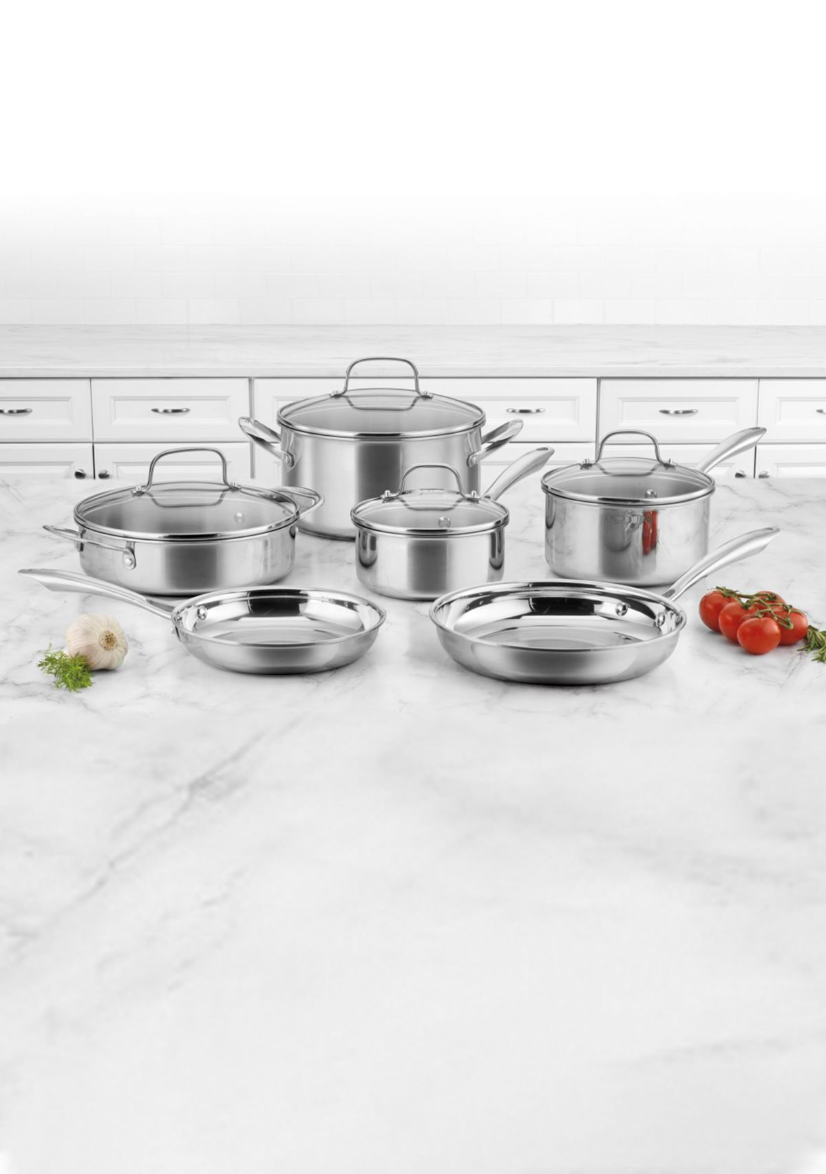 Classic Tri-Ply 10-Piece Cookware Set