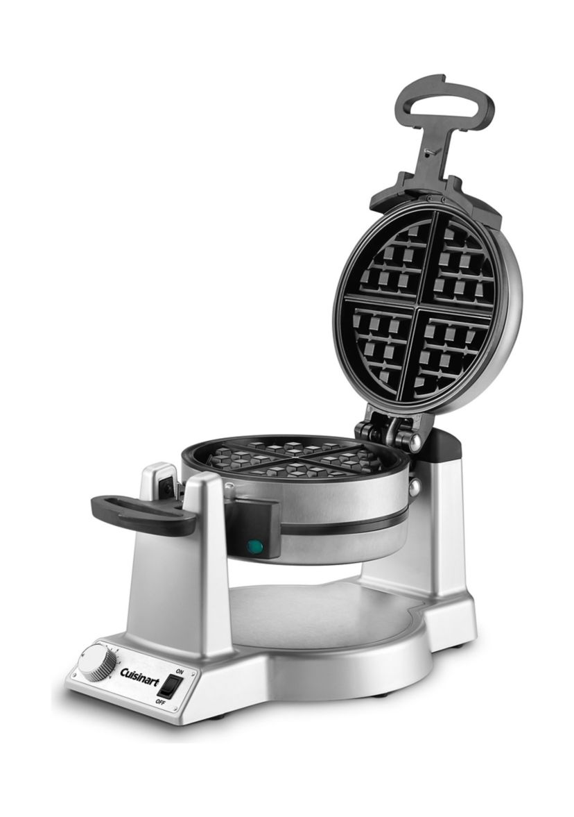  Double Belgian Waffle Maker - Round 