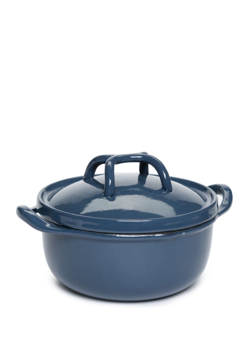 1 qt Mini Enameled Cast Iron Dutch Oven