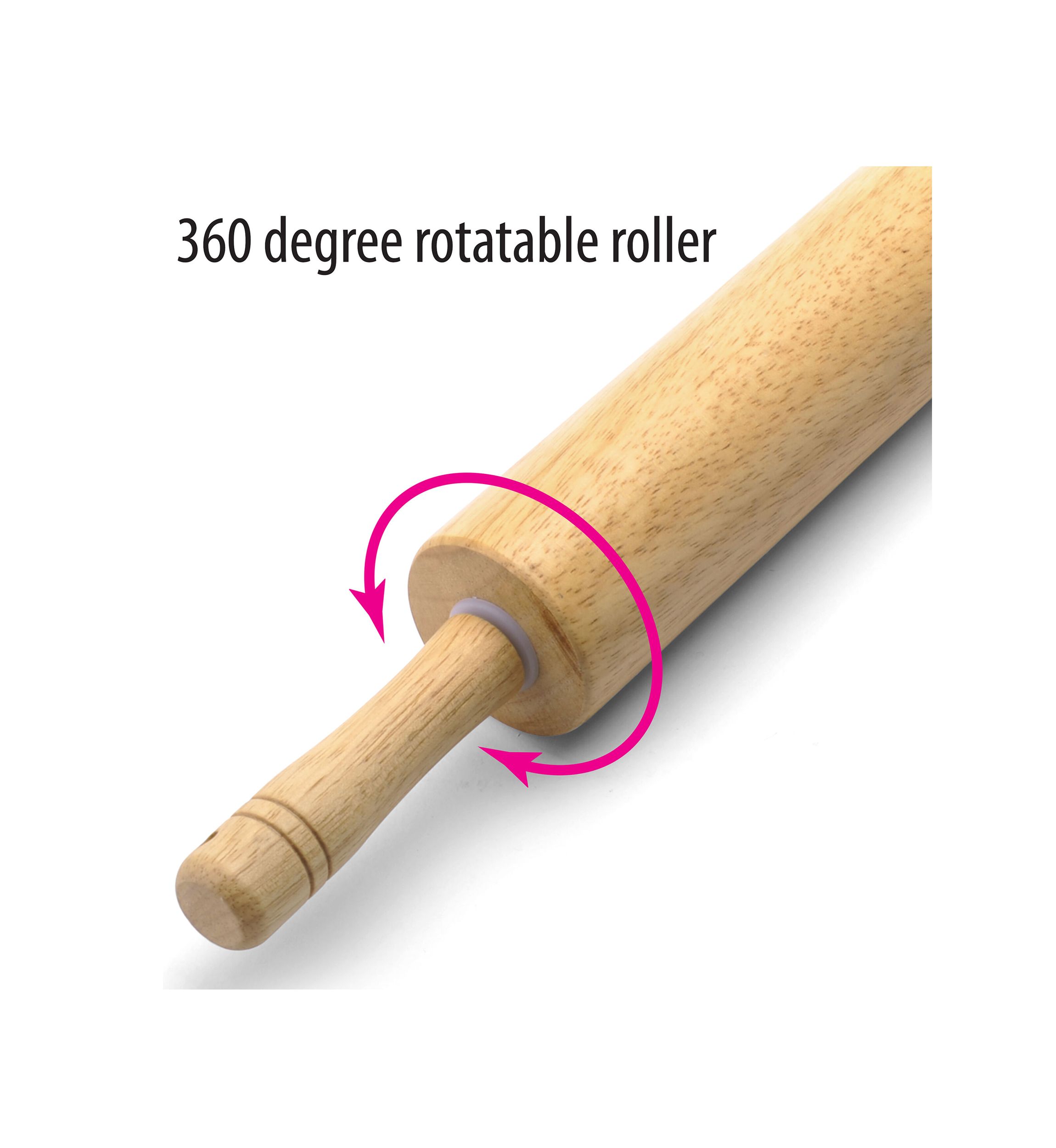 Wood Rolling Pin 