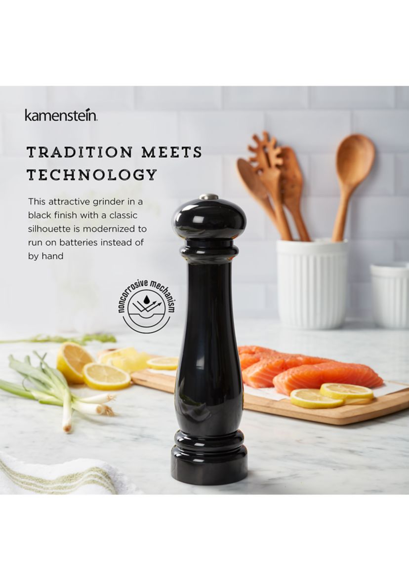 Traditional Black Battery Operated Grinder