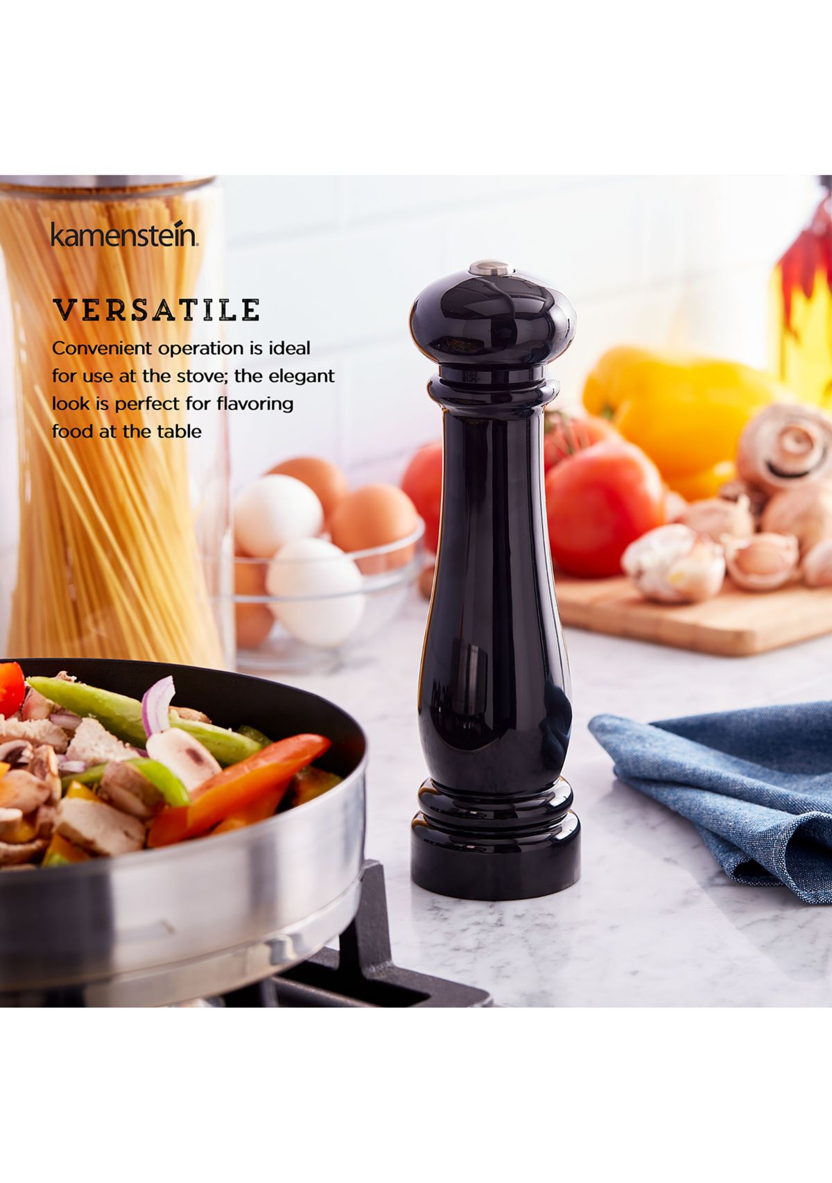 Traditional Black Battery Operated Grinder