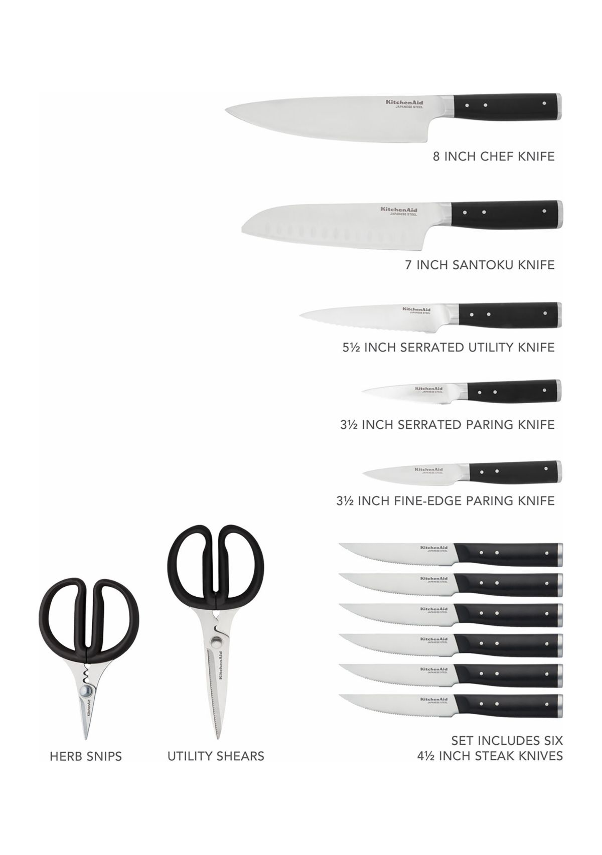 Gourmet 14 Piece Block Set