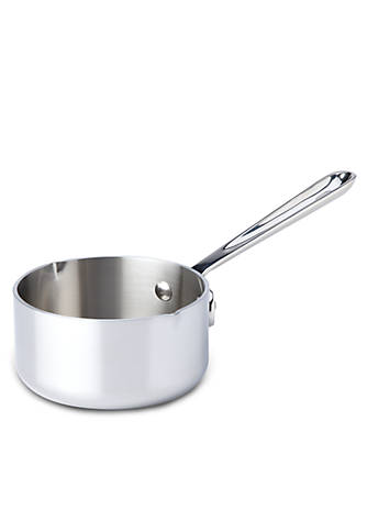Details about    ALL CLAD NEW Polished Stainless  .5 QUART BUTTER WARMER 3-PLY 