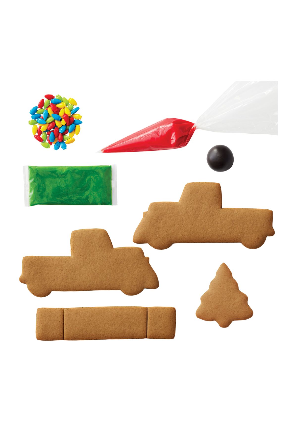 Wilton Build it Yourself Gingerbread Pickup Truck Decorating Kit | Belk
