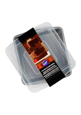 Wilton Recipe Right Non-Stick In Biscuit Brownie Pan, 11 x 7 x 1-1/2