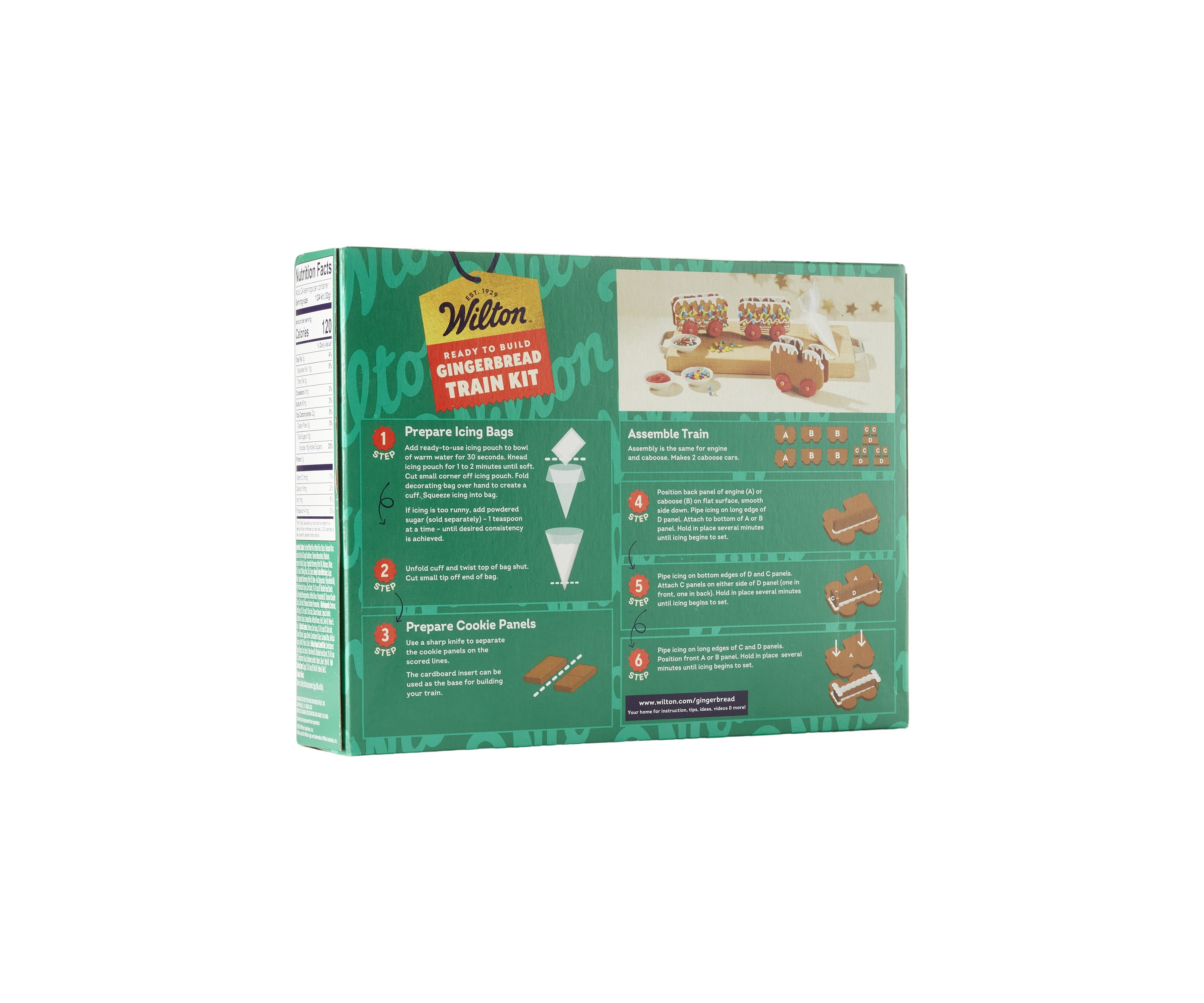 Christmas Gingerbread Train Kit