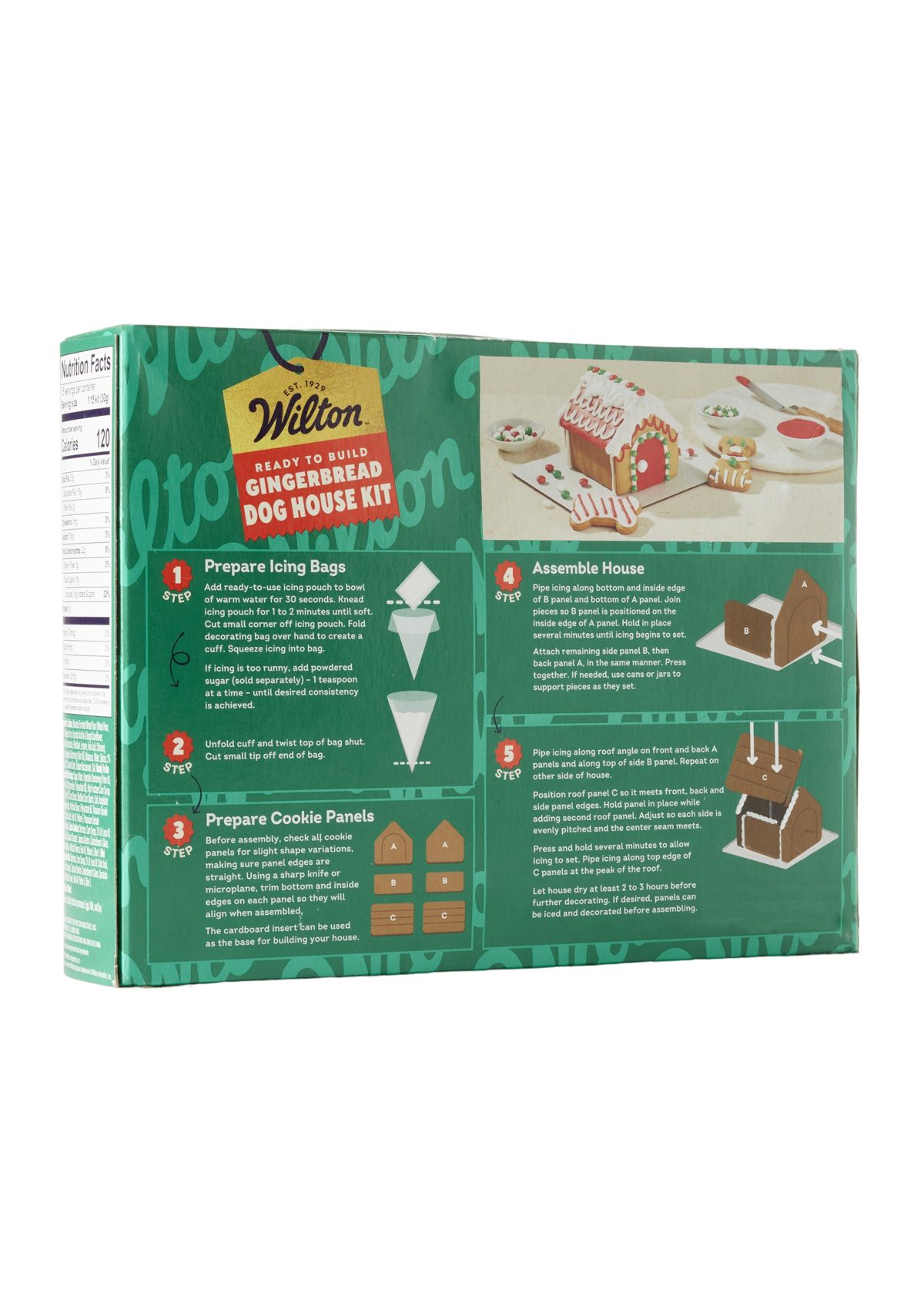 Christmas Gingerbread Train Kit