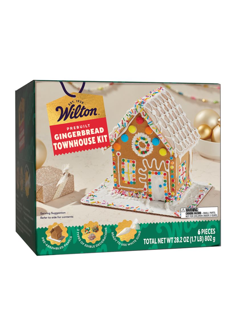 Pre-Built Townhouse Tidings Christmas Gingerbread Kit