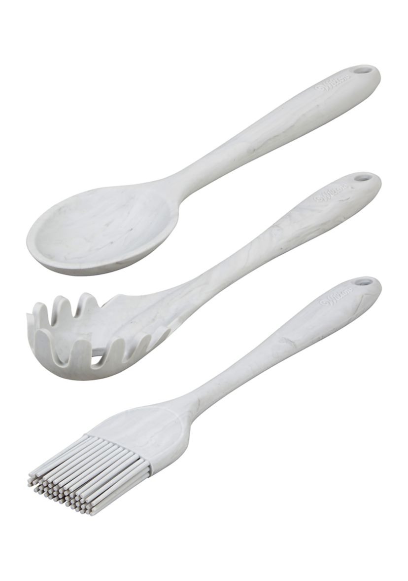 Marble Silicone Kitchen Utensils Set, 6-Piece