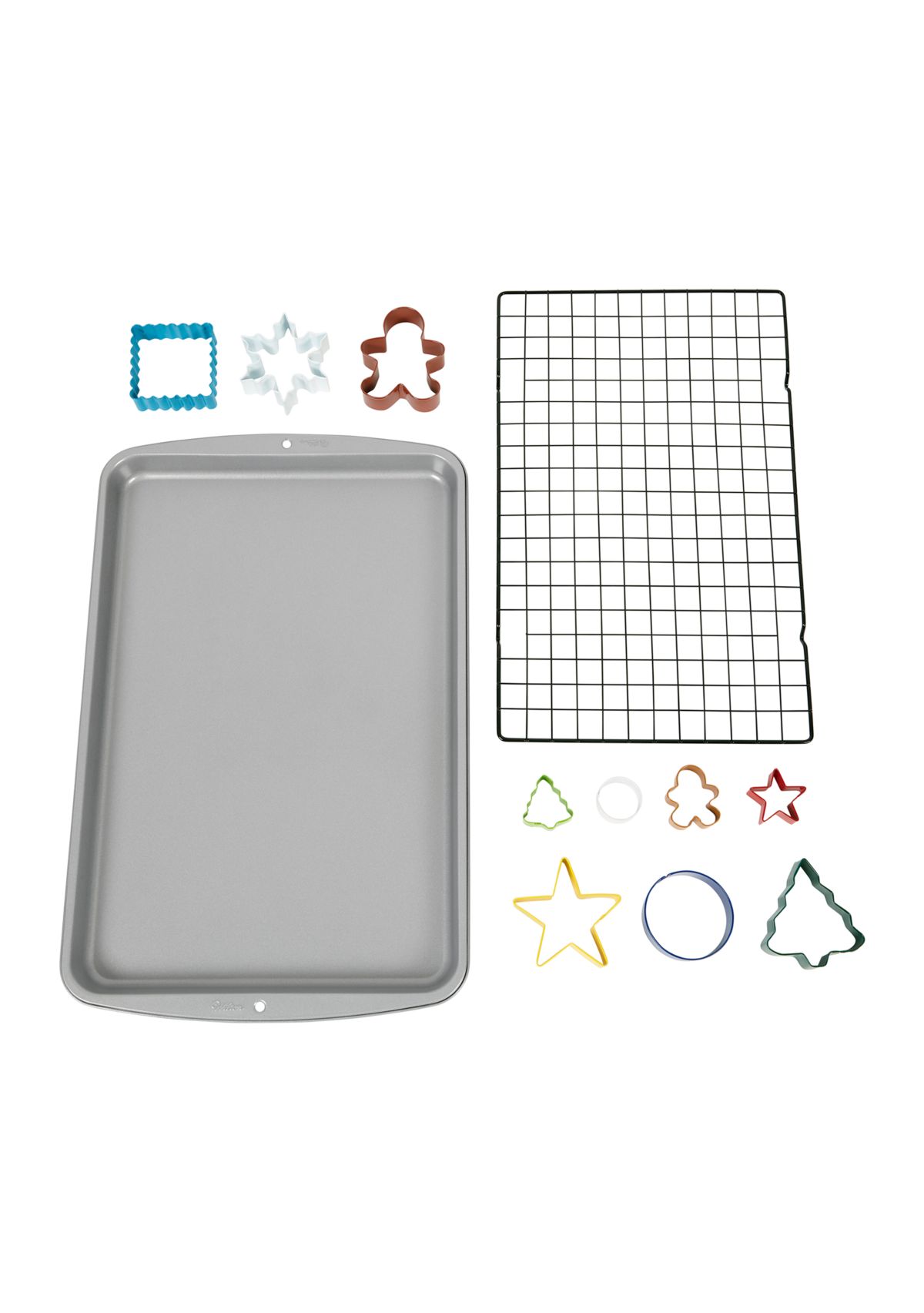 Happy Holidays Cookie Baking Set, 12-Piece