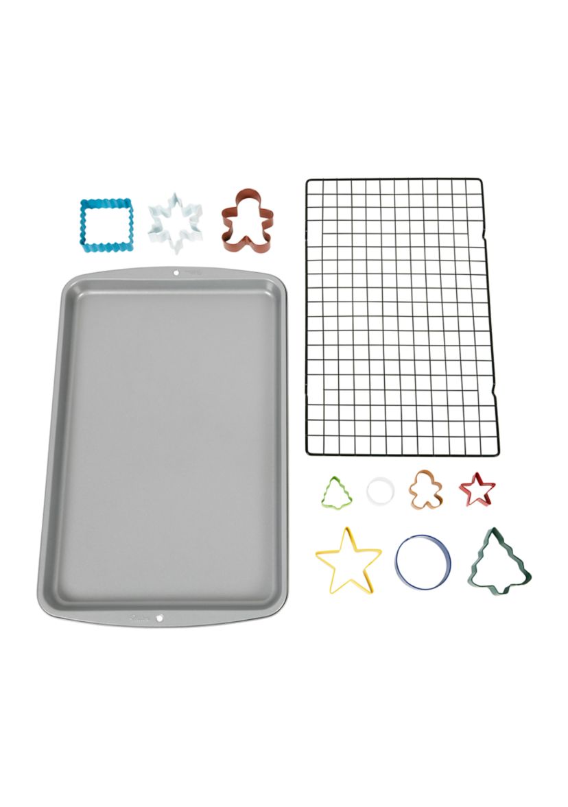 Happy Holidays Cookie Baking Set, 12-Piece