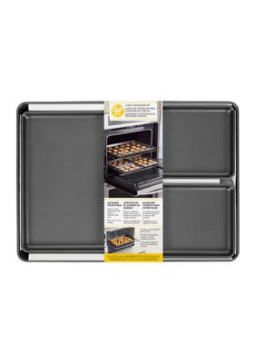 Oven Maximizer Non-Stick Baking Sheet Set, 4-Piece - Wilton