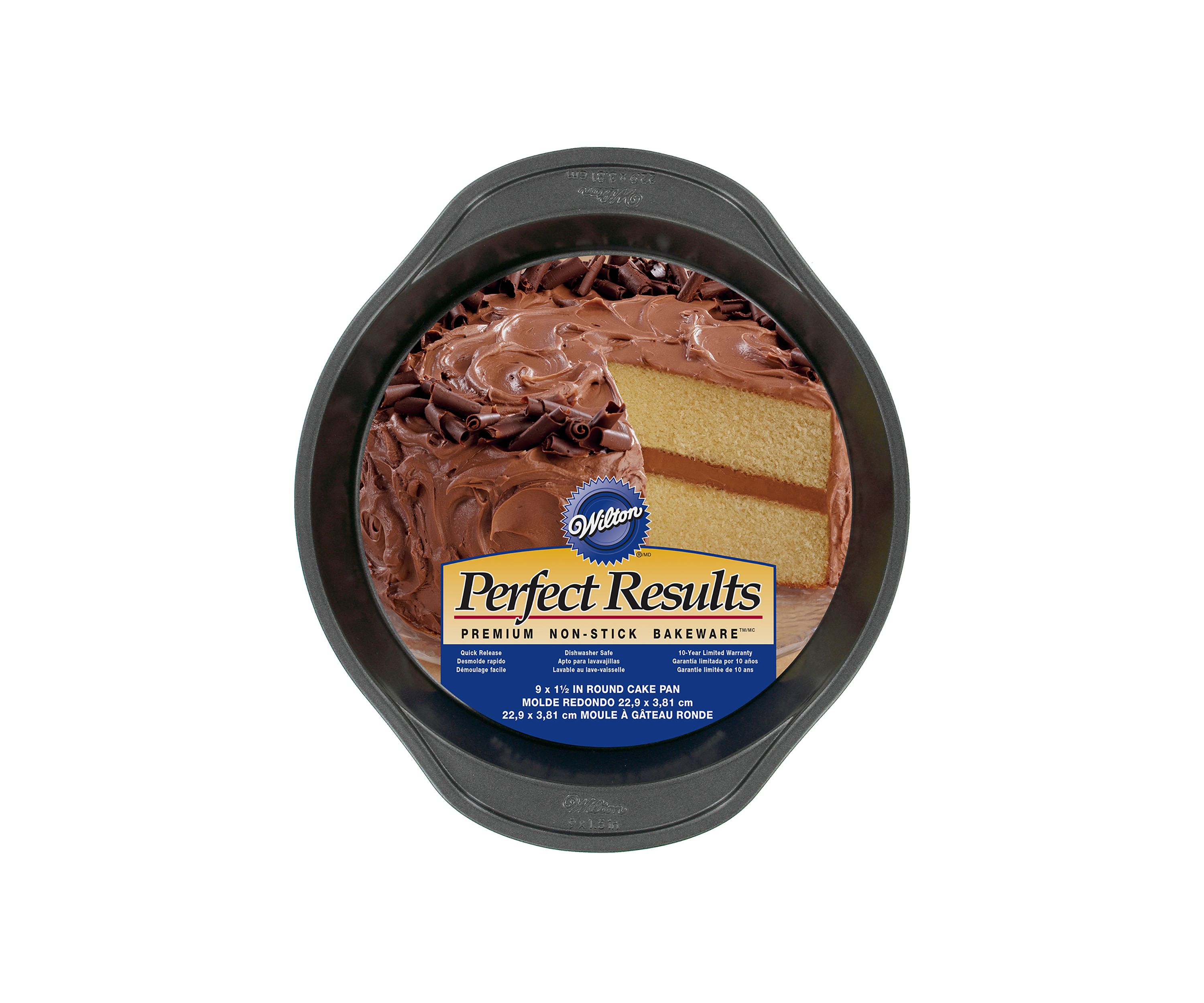 Perfect Results 9 in Non-Stick Round Cake Pan