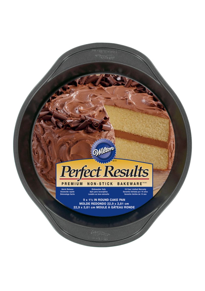 Perfect Results 9 in Non-Stick Round Cake Pan