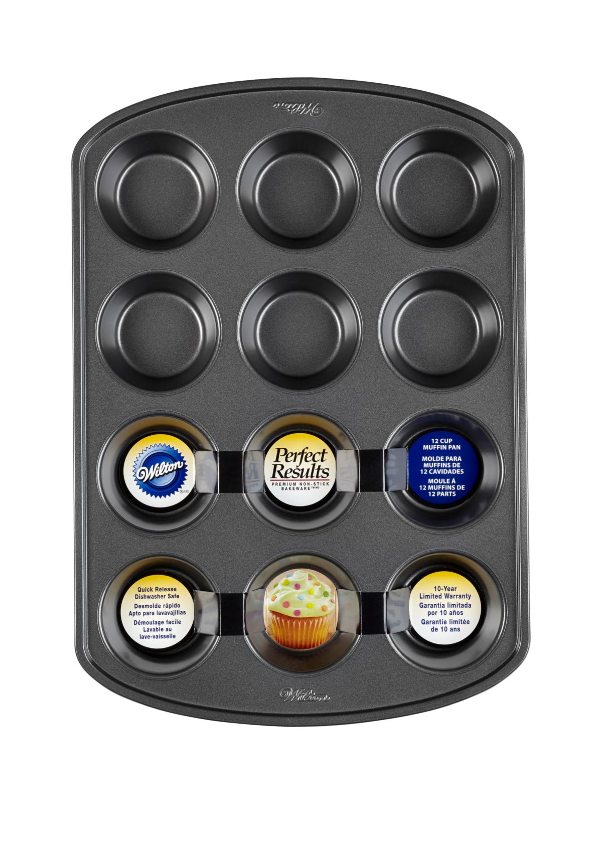 Perfect Results Premium 12-Cup Non-Stick Bakeware Muffin and Cupcake Pan