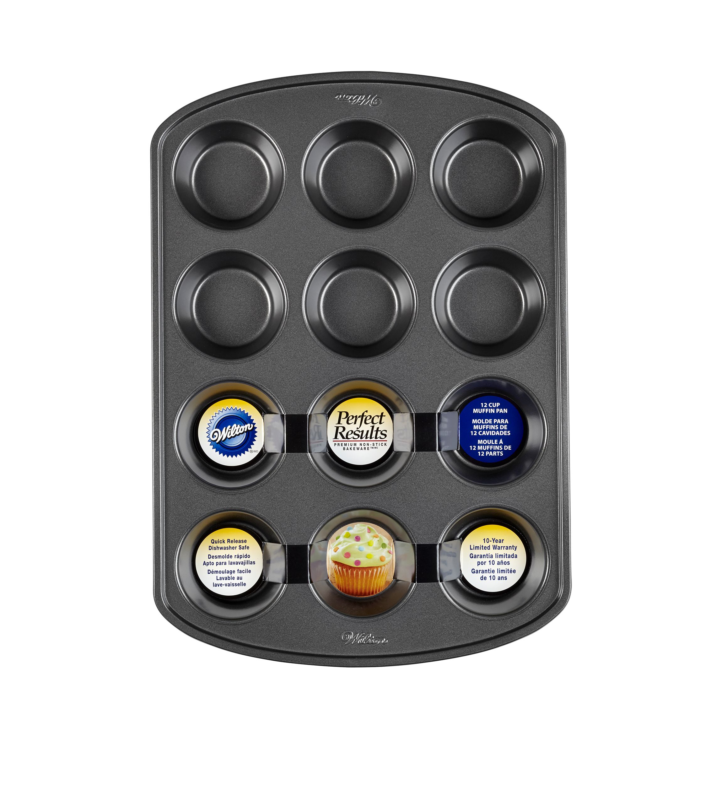 Perfect Results Premium 12-Cup Non-Stick Bakeware Muffin and Cupcake Pan